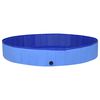 vidaXL Piscina per Cani Pieghevole Blu 300x40 cm in PVC