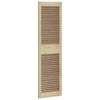 vidaXL Porta per Armadio 2 pcs Naturale 140,5 x 2,1 x 39,5 cm