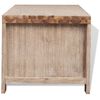 vidaXL Mobile Porta TV in Legno Massello Acacia Spazzolato 140x38x40cm