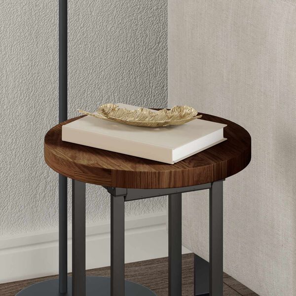 vidaXL Piano del tavolo Marrone chiaro Ø 30 x 2.5 cm