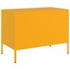 vidaXL Mobile TV Giallo Senape 68x39x50,5 cm in Acciaio