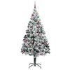 vidaXL Albero di Natale artificiale con 300 LED Bianco 240 cm