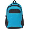 vidaXL Zaino da Scuola 40 L Nero e Blu