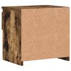 vidaXL Comodini Rovere Fumo 2pz 40x30x39 cm Legno Ingegnerizzato