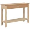 vidaXL Tavolo Consolle 110x35x80 cm in Legno