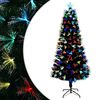 vidaXL Albero di Natale artificiale Verde 210 cm PVC