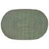 vidaXL Tappeti per area Verde Oliva 100 x 152 cm Juta