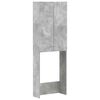 vidaXL Mobile Bagno DELFT Grigio Cemento 66 x 25,5 x 190 cm