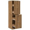 vidaXL Armadietto da Farmacia Rovere 40x41x144,5 cm in Truciolato