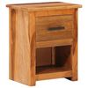 vidaXL Comodino 40x30x50 cm in Legno Massello