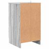 vidaXL Armadio da Notte con cassetto Grigio sonoma 38 x 38 x 66 cm