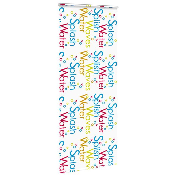 vidaXL Tenda a Rullo Doccia con Cassonetto 100x240cm Larghezza Tessuto