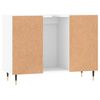 vidaXL Mobile da Bagno Bianco 80x33x60 cm in Legno Multistrato
