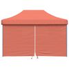 vidaXL Tenda Party Terracotta 279 x 410 x 315 cm Tessuto Oxford