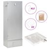 vidaXL Forno Affumicatore BBQ Generatore Fumo Freddo Acciaio Zincato