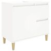 vidaXL Armadietto da Bagno Bianco 65x33x60 cm in Legno Multistrato