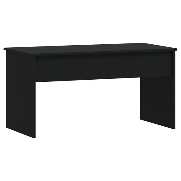 vidaXL Tavolino da Salotto Nero 102x50,5x52,5 cm in Legno Multistrato