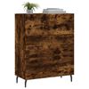vidaXL Credenza Rovere Fumo 69,5x34x90 cm in Legno Multistrato