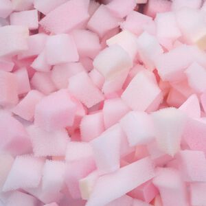 vidaXL Riempimento in Schiuma Sminuzzata Rosa 2,5 kg Poliuretano