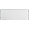 vidaXL Specchio da Bagno con LED Grigio Sonoma 100x8,5x37cm Truciolato