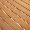 vidaXL Tavolo da Giardino 140x80x74 cm in Legno Massello di Acacia
