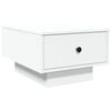 vidaXL Tavolino da Salotto Bianco 60x45x31 cm in Legno Multistrato