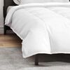 vidaXL Duvet 2-in-1 Bianco 140 x 200 cm Piuma