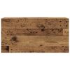 vidaXL Mobile da Bagno Legno Antico 80x25x40 cm in Truciolato