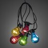 KONSTSMIDE Luci per Feste con 10 Lampadine Set Estensione Multicolore