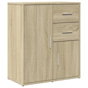 vidaXL Credenza Rovere Sonoma 60x31x70 cm in Legno Multistrato