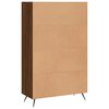 vidaXL Credenza Rovere Marrone 69,5x31x115 cm in Legno Multistrato
