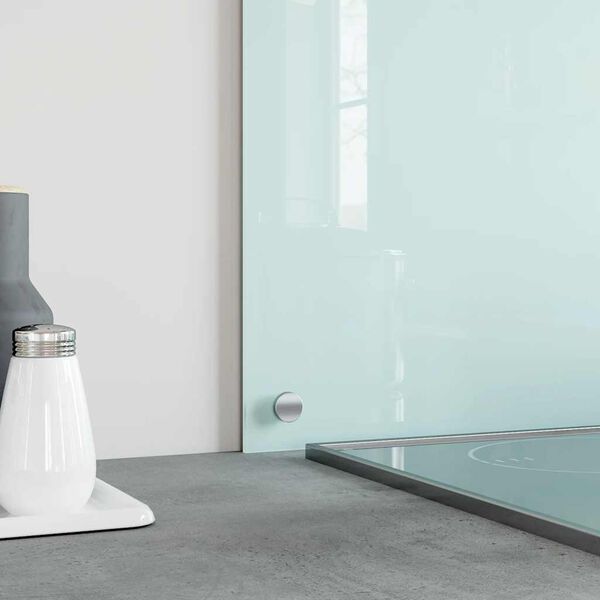 vidaXL Paraschizzi per Cucina Bianco 70x50 cm in Vetro Temperato