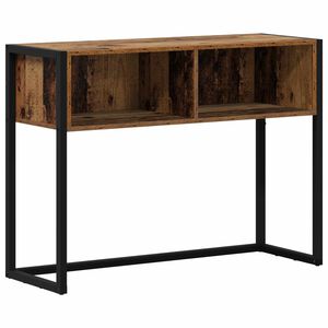 vidaXL Tavolino Legno vecchio 100 x 36 x 75 cm Legno ingegnerizzato