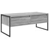 vidaXL Tavolino da salotto Grigio Sonoma 100 x 46 x 40 cm