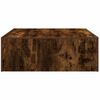 vidaXL Tavolino da Salotto Rovere Fumo 100x100x35 cm Legno Multistrato