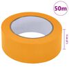 vidaXL Nastri Adesivi per Pittori 50 pcs Giallo 50mm x 50m Carta