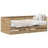 vidaXL Daybed Rovere artigianale 100 x 200 cm Legno multistrato