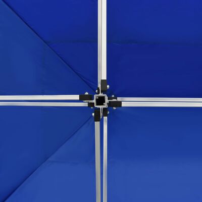 vidaXL Gazebo Professionale Pieghevole Alluminio 4,5x3 m Blu