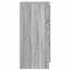 vidaXL Credenza Grigio Sonoma 37,5x35x76 cm in Legno Multistrato