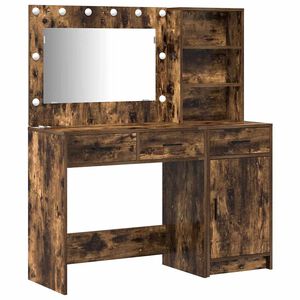 vidaXL Tavolo da Trucco 2 pz Marrone 78,5 x 41 x 135 cm