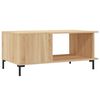 vidaXL Tavolino da Salotto Rovere Sonoma 90x50x40 cm Legno Multistrato