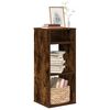 vidaXL Libreria Rovere Fumo 34x31x80 cm in Legno Multistrato