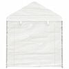 vidaXL Gazebo con Tetto Bianco 2,28x2,23x2,69 m in Polietilene