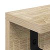 vidaXL Appendiabiti a muro Rovere Sonoma 40 x 10,5 x 10,5 cm