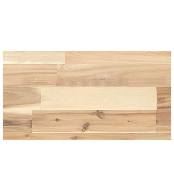 vidaXL Ripiano a Parete 60x20x4 cm Legno Massello Acacia Non Trattato
