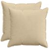 vidaXL Federa 2 pz HOUTEN Grigio Verde 55 x 55 cm corduroy