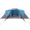 vidaXL Tenda da Campeggio a Cupola per 4 Persone Blu Impermeabile