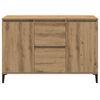 vidaXL Credenza Rovere Artigianale 102x35x70 cm in Legno Multistrato