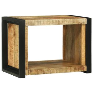vidaXL Cubetto da Parete Marrone Legno di mango massello