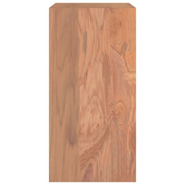 vidaXL Tavolino 45x30x60 cm in Legno Massello di Teak